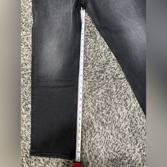 NWT Mother Superior Tomcat in Lies, Lies, Lies Black High Rise Crop Jeans 32 - Picture 9 of 10